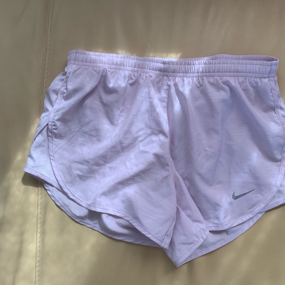 Purple Nike shorts size small